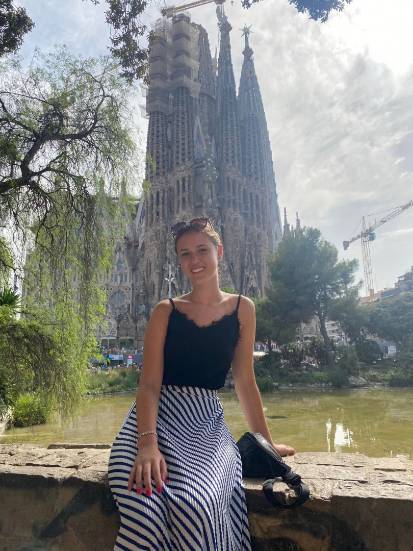 Adri summer au pair programja_Sagrada familia Barcelona